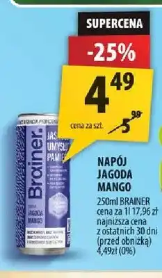 Arhelan Napój Jagoda Mango Brainer oferta