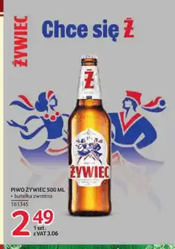 Selgros Piwo Żywiec butelka zwrotna oferta