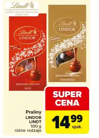 Praliny Lindor