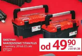 Selgros Skrzynki narzędziowe Titan Plus 20 cali oferta