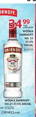 Selgros Wódka Smirnoff No. 21 37,5% oferta