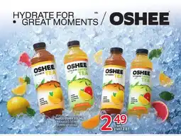 Selgros Napój OSHEE Vitamin GREEN TEA Citrus Mix Flavour oferta