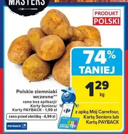 Carrefour Ziemniaki wczesne polskie oferta