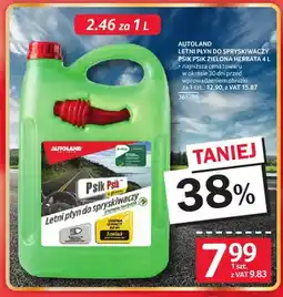 Selgros Letni płyn do spryskiwaczy AUTOLAND Psik Psik zielona herbata oferta