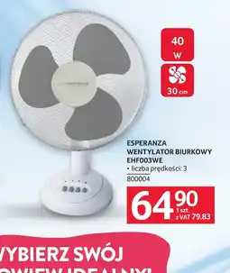 Selgros Wentylator Esperanza oferta