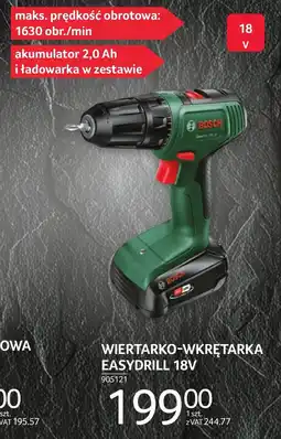 Selgros Akumulatorowa wiertarko-wkrętarka Bosch oferta