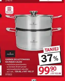 Selgros Garnek do gotowania na parze Caldo Zwieger oferta