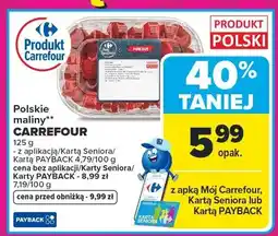 Carrefour Polskie maliny Carrefour oferta