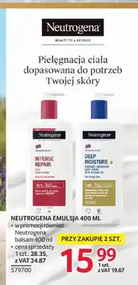 Selgros Emulsja Neutrogena Intense Repair oferta