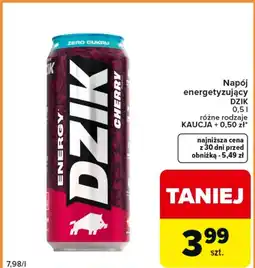 Carrefour Express Napój energetyczny Dzik oferta