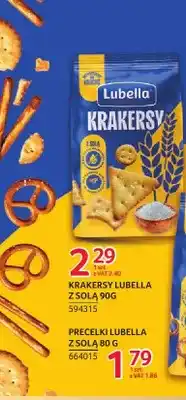 Selgros Krakersy z solą Lubella oferta