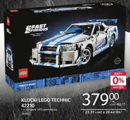 Selgros Klocki LEGO Technic 42210 w zestawie 1410 elementów oferta