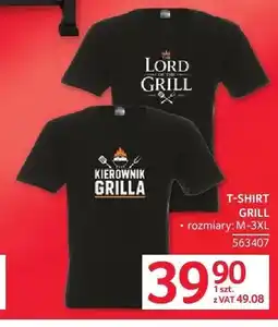 Selgros T-shirt grill rozmiary: M-3XL oferta