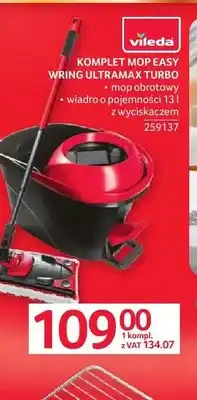 Selgros Komplet mop Vileda Easy Wring Ultramax Turbo oferta