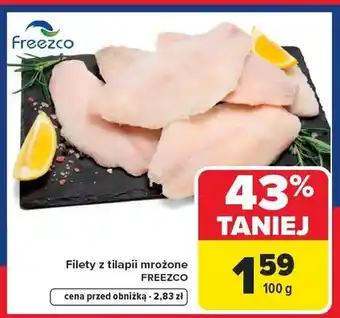 Carrefour Filety z tilapii mrożone Freezco oferta
