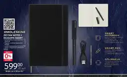 Selgros Zestaw notes + długopis smart Moleskine oferta