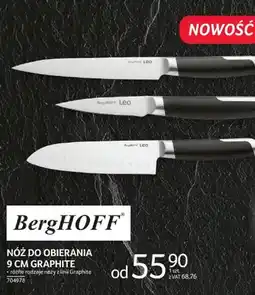Selgros Nóż do obierania BergHOFF 9cm Graphite oferta