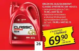 Selgros Olej silnikowy ORLEN OIL Classic Synthetic 5W-40 oferta