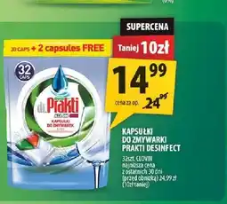Arhelan Kapsułki do zmywarki Prakti Desinfect oferta