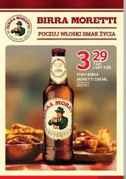 Selgros Piwo Birra Moretti oferta