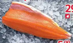 Selgros Łosoś trym sushi ze skórą supreme MOWI oferta