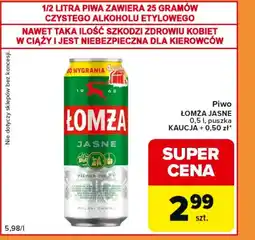 Carrefour Express Piwo Łomża oferta