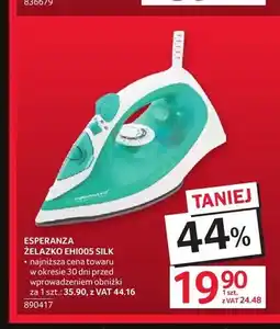 Selgros Żelazko ESPERANZA EHI005 SILK oferta