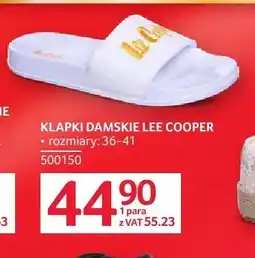 Selgros Klapki damskie LEE COOPER oferta