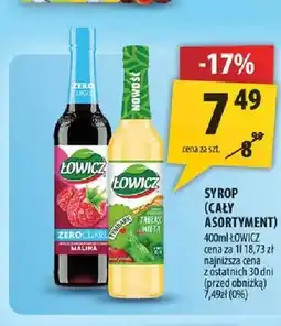 Arhelan Syrop Łowicz Malina oferta