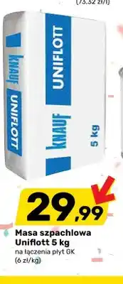 Bricomarche Masa szpachlowa KNAUF Uniflott oferta
