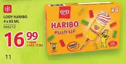 Selgros Lody Haribo Push UP 4-pak oferta