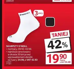 Selgros Skarpety O'NEILL 3-pak oferta
