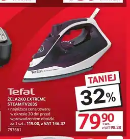 Selgros Żelazko EXTREME STEAM Tefal FV2835 oferta
