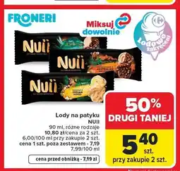 Carrefour Lody na patyku Nuii oferta