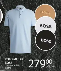 Selgros Polo męskie BOSS oferta