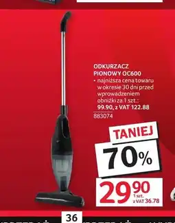 Selgros Odkurzacz pionowy OC600 oferta