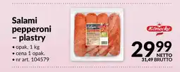 Makro Salami pepperoni - plastry Könecke oferta