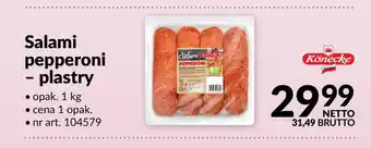 Makro Salami pepperoni - plastry Könecke oferta