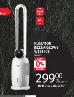 Selgros Klimator bezśmigłowy WB1840B 65W oferta