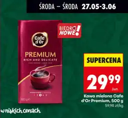 Biedronka Kawa mielona Cafe d'Or Premium oferta