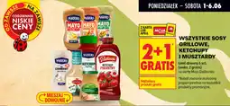 Biedronka Sosy grillowe, ketchupy i musztardy oferta