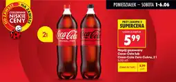 Biedronka Napój gazowany Coca-Cola lub Coca-Cola Zero Cukru oferta