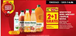 Biedronka Soki, nektary i napoje riviva oferta