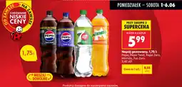 Biedronka Napój gazowany: Pepsi, Pepsi Twist, Pepsi Zero, Mirinda, 7up Zero oferta