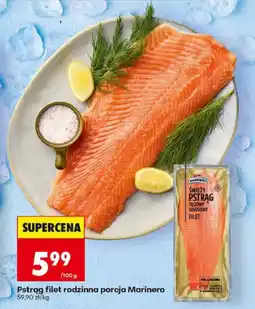 Biedronka Pstrąg filet rodzinna porcja Marinero oferta