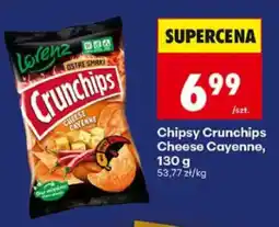 Biedronka Chipsy Crunchips Cheese Cayenne oferta