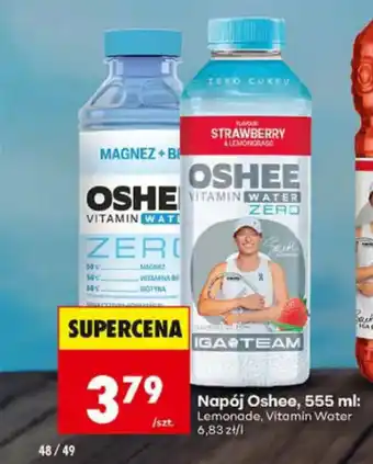 Biedronka Napój Oshee oferta