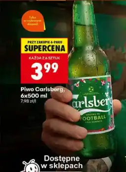 Biedronka Piwo Carlsberg oferta