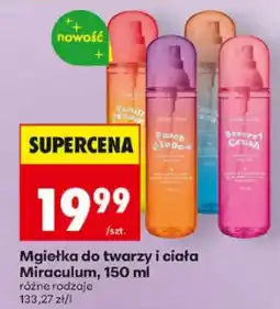 Biedronka Mgiełka do twarzy i ciała Miraculum oferta