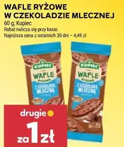 Stokrotka Wafle ryżowe w czekoladzie mlecznej Kupiec oferta